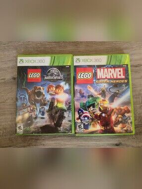 Lego Xbox 360 Games Marvel And Jurassic World